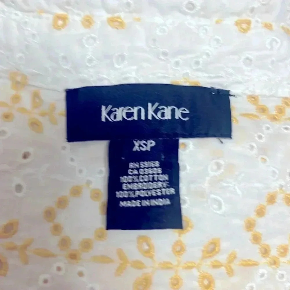 KAREN KANE eyelet blouse - Picture 3 of 6